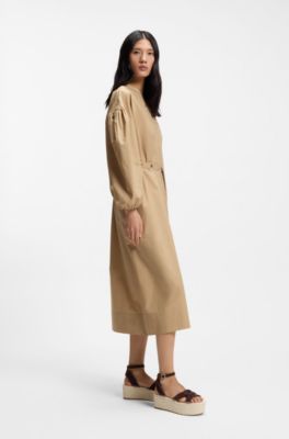 Alpargatas de ante con monograma Double&nbsp;B, Marr&oacute;n oscuro