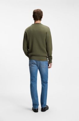 Jean Slim en denim stretch bleu vif, bleu clair