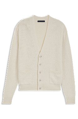 BOSS BY BECKHAM cardigan in a cotton blend