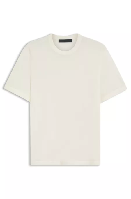 BOSS BY BECKHAM knit T-shirt in virgin wool