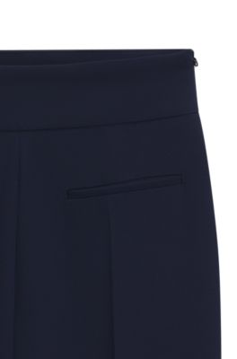 Pantalon Regular bootcut, Bleu