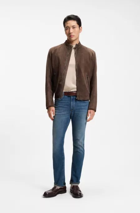 Slim-fit jeans in soft stretch denim