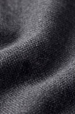 BOSS BY BECKHAM jacket in wool, silk, linen and cashmere, Grey