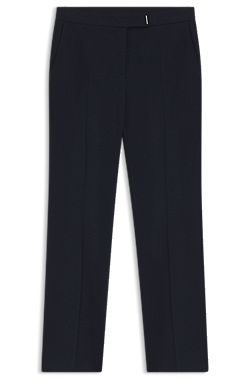Pantalon évasé en jersey stretch