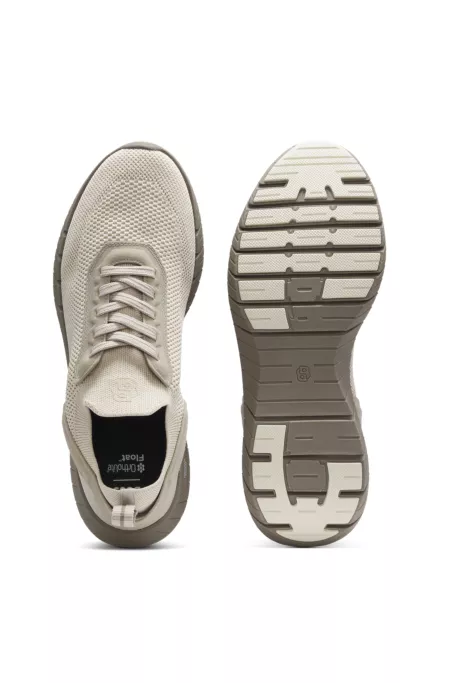 BOSS-MOTION sneakers with knitted uppers and leather trims