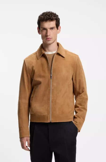 Exclusive Leather Jackets on sale | HUGO BOSS
