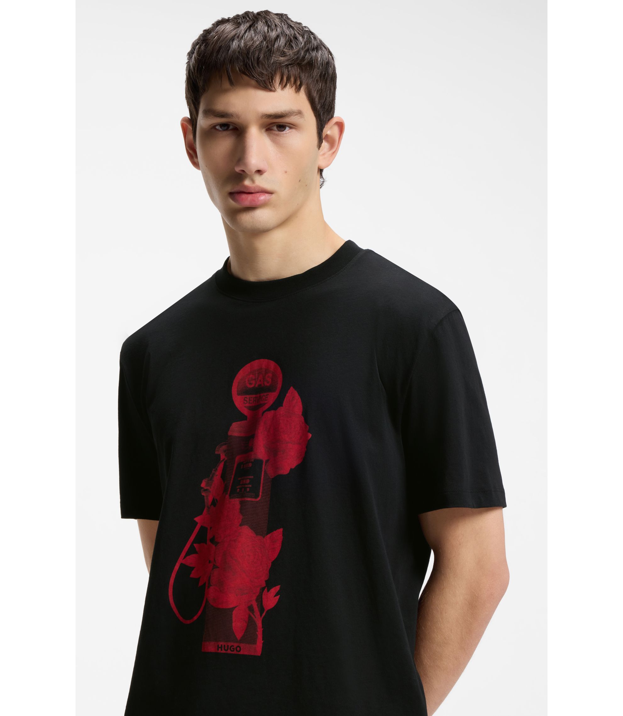 新品 BOSS バックスバニー Tシャツ 赤 L 限定コラボ HUGOBOSS 【公式通販】