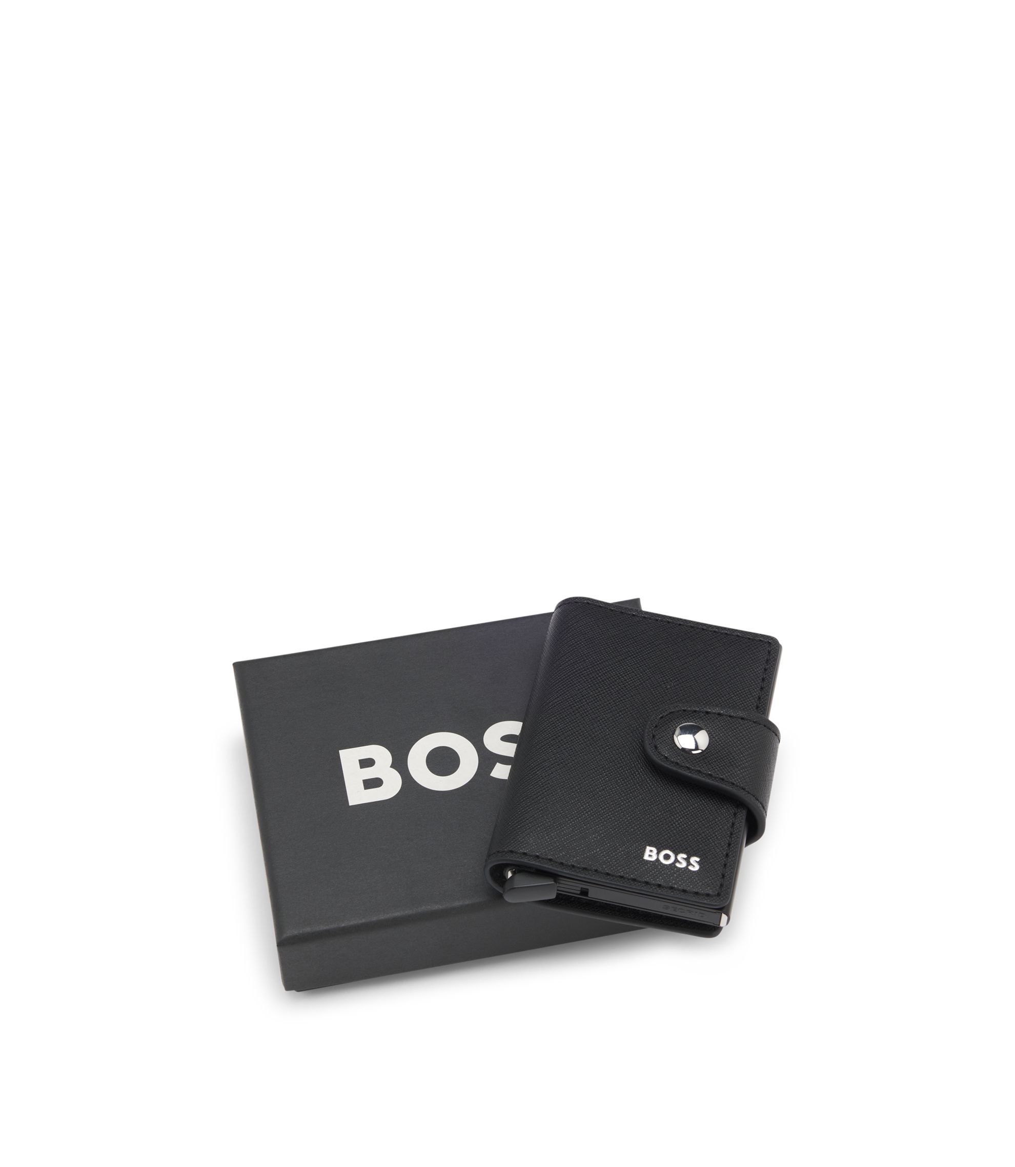 BOSS - Card holder with Secrid technology - Black
