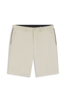 Shorts activos en tejido multiel&aacute;stico repelente al agua, Beige claro