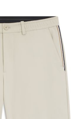 Shorts activos en tejido multiel&aacute;stico repelente al agua, Beige claro
