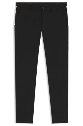 Pantalon Regular en tissu stretch déperlant