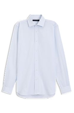 BOSS BY BECKHAM slim-fit cotton shirt