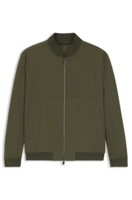 Chaqueta slim fit en tejido el&aacute;stico con microestampado, Cal
