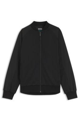 BOSS x ASTON MARTIN chaqueta estilo bomber, Negro