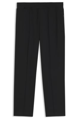 BOSS x ASTON MARTIN modern-fit cotton pants, Black
