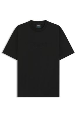 BOSS x ASTON MARTIN T-shirt in mercerized cotton, Black