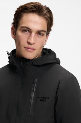 Porsche x BOSS three-in-one jacket, Black