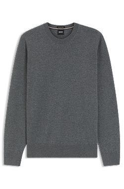 Merino wool sweater in a regular fit