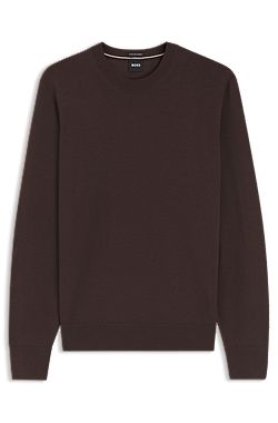 Merino wool sweater in a regular fit