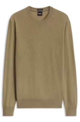 Merino wool sweater, Beige