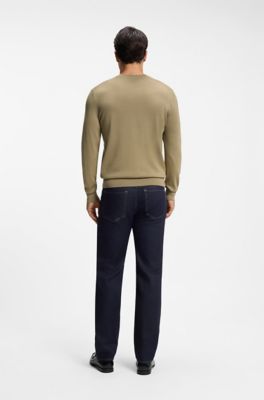 Merino wool sweater, Beige