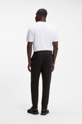 Pantalones de ch&aacute;ndal de punto, Negro