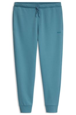 Pantalones de ch&aacute;ndal de punto, Azul