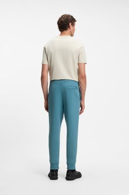 Pantalones de ch&aacute;ndal de punto, Azul