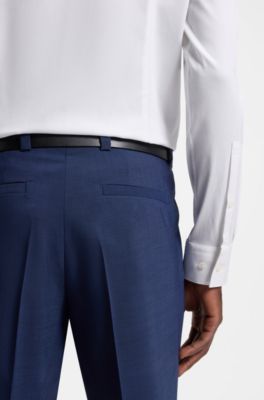 Chemise d'affaires Slim en coton stretch, Blanc