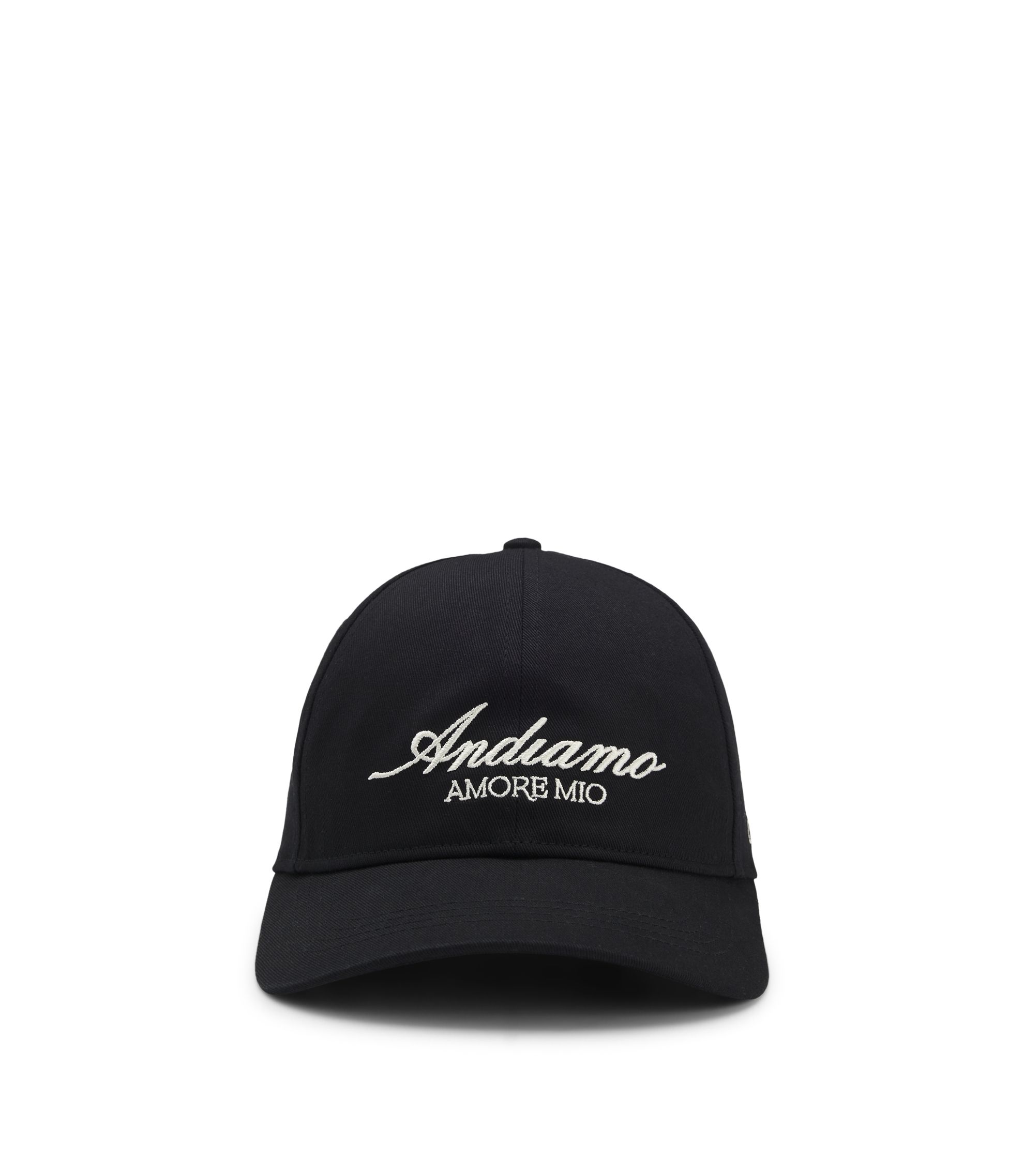 HUGO - Woven cap with adjustable strap - Black