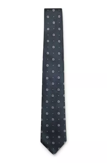 BOSS ONE Silk tie with jacquard pattern