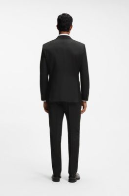 BOSS ONE slim-fit suit jacket, Black