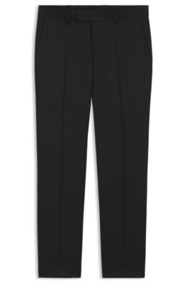 BOSS ONE slim-fit pants, Black