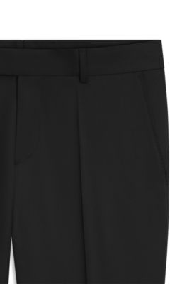 BOSS ONE pantalones slim fit, Negro