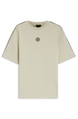 Camiseta The Open de algod&oacute;n con gr&aacute;fico de golf, Beige claro