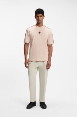 The Open cotton T-shirt with golf graphic, Light Orange