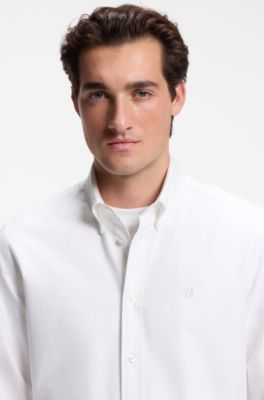 Oxford Cotton Shirt, White