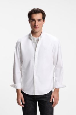 Oxford Cotton Shirt, White