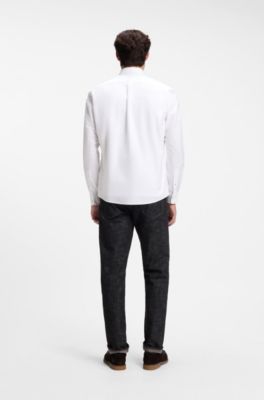 Oxford Cotton Shirt, White