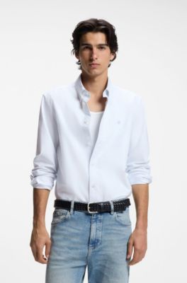 Oxford Cotton Shirt, Light Blue