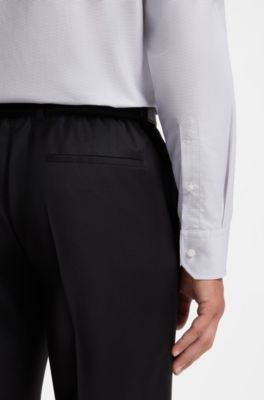 Camisa regular fit de algod&oacute;n con estructura, Cal