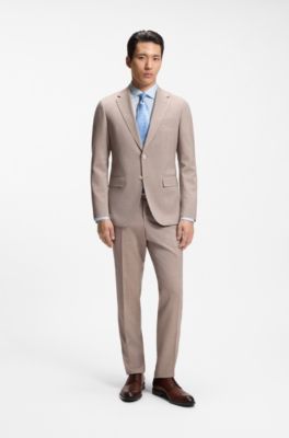 Chemise d&eacute;contract&eacute;e en coton &agrave; col &eacute;chancr&eacute;, bleu clair