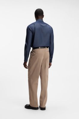 Casual-fit denim shirt, Light Blue