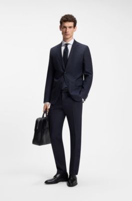 Camisa slim fit de algod&oacute;n resistente a las arrugas, Blanco