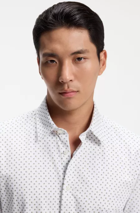 Slim-Fit Printed Shirt