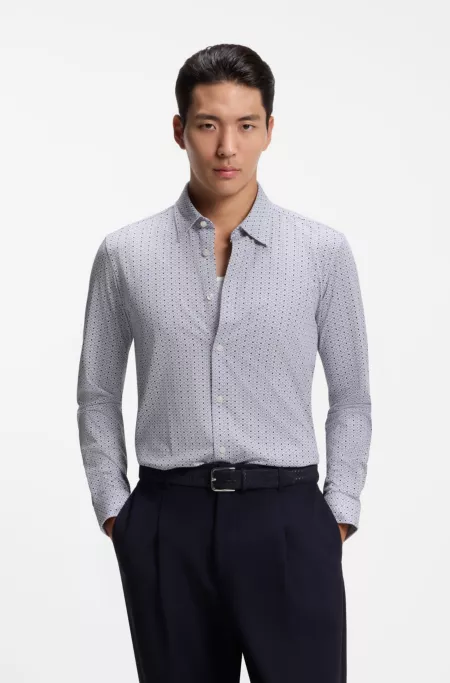 Slim-Fit Printed Shirt