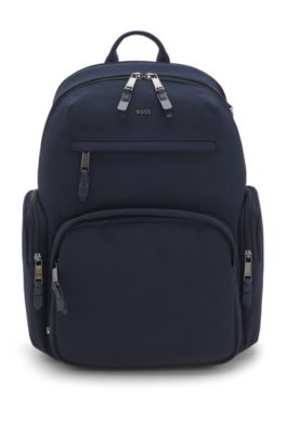 Backpack with multiple pockets, Dark Blue