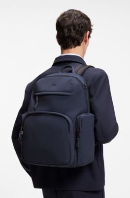 Backpack with multiple pockets, Dark Blue
