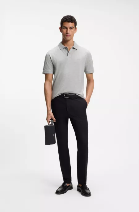 Slimline belt bag with logo lettering