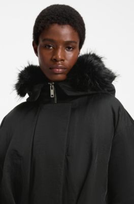 HUGO x entire studios oversized jacket, Black
